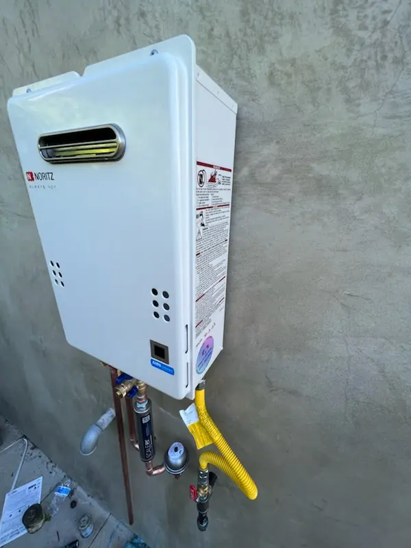 Tankless water heater installation for Farnhams homes